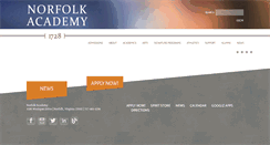 Desktop Screenshot of norfolkacademy.org