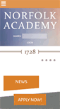 Mobile Screenshot of norfolkacademy.org